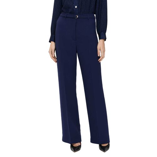 Veronika Maine Double Weave Straight Leg Pant